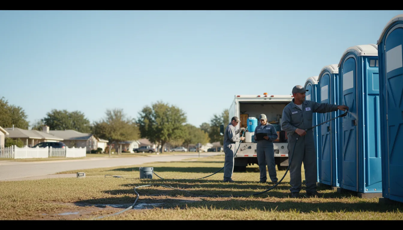 Long-Term Portable Toilet Rental in Gladys, VA near me